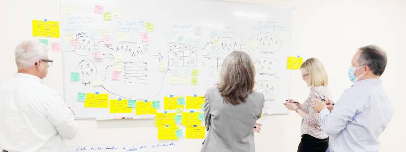 Fieldsense team working